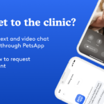 PetsApp can't get to the clinic promotional graphic for Hook Norton Vets remote vet service